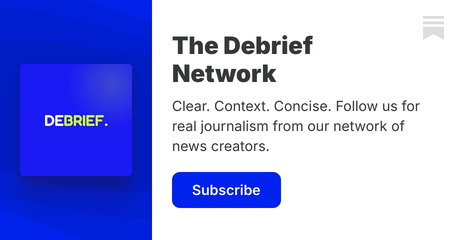 The Debrief Network | Substack