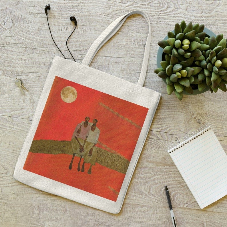 Polyester Tote Bag image 1