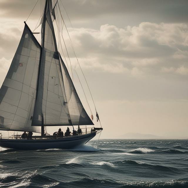 Fair Wind, Sailing West