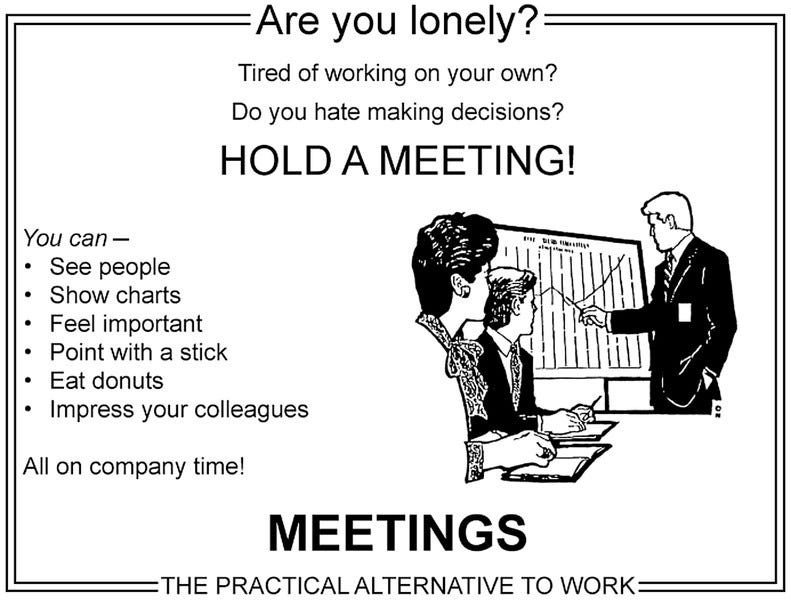 30 Memes About Unproductive Meetings | Fireflies