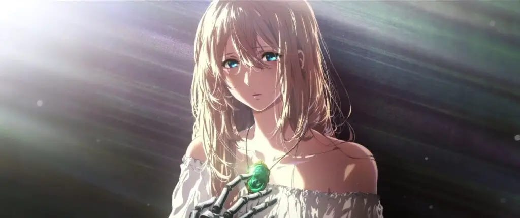 Violet Evergarden: The Tragic Beauty & Art of Being Human Violet Evergarden: The Tragic Beauty & Art of Being Human