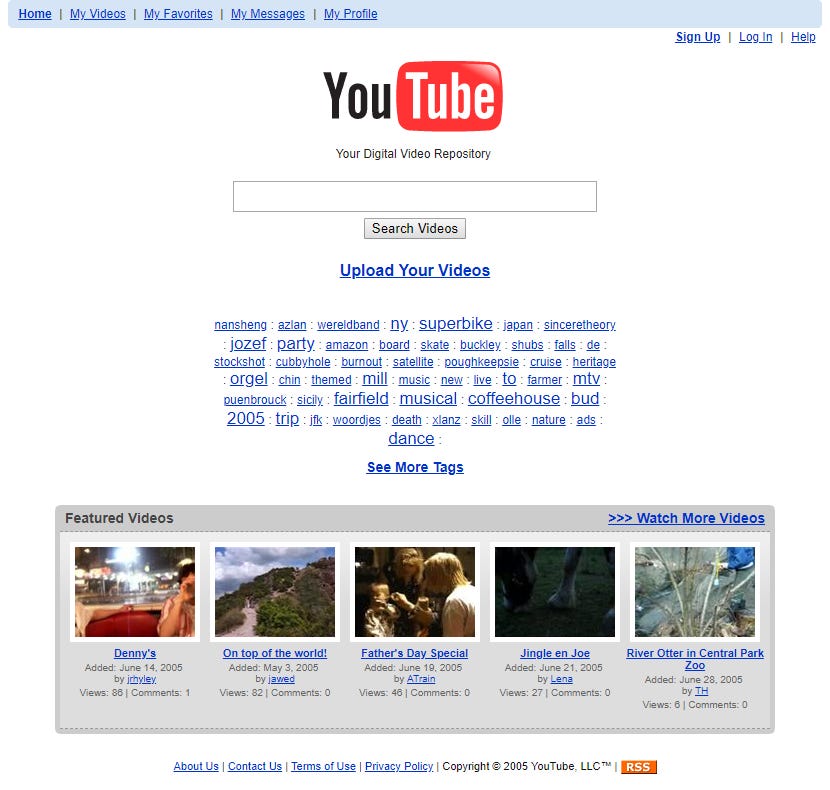 20 Years of YouTube Website Design History - 39 Images - Version Museum 20 Years of YouTube Website Design History - 39 Images - Version Museum