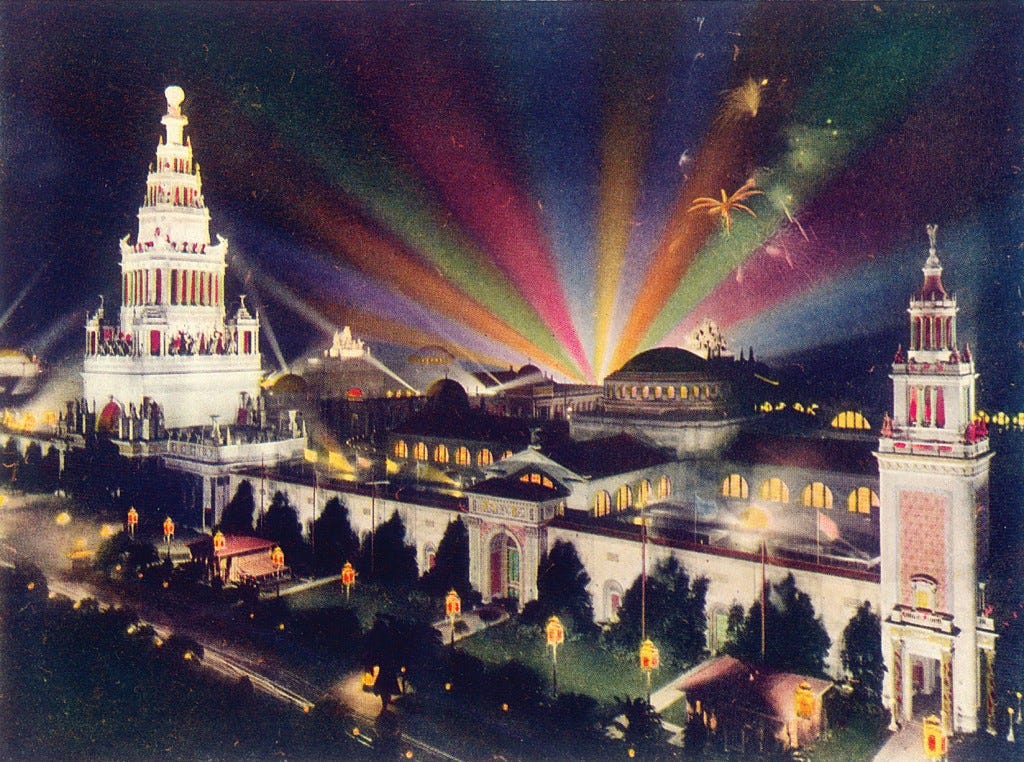 why was it called the panama-pacific international fair or whatever