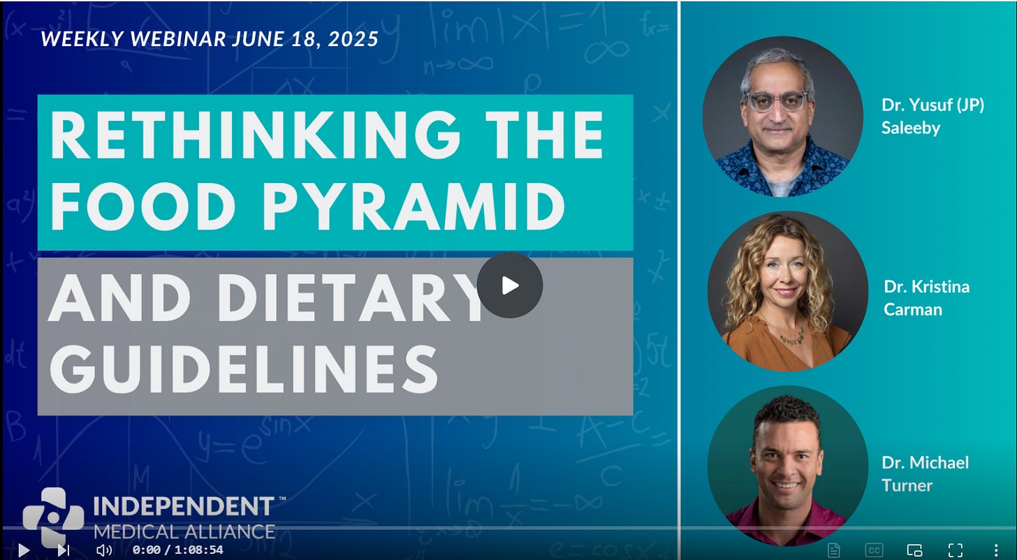 Rethinking the Food Pyramid and Dietary Guidelines. IMA Senior Fellows unpack the problems with the Food Pyramid, and and how the guidelines have contributed to today’s chronic disease epidemic.