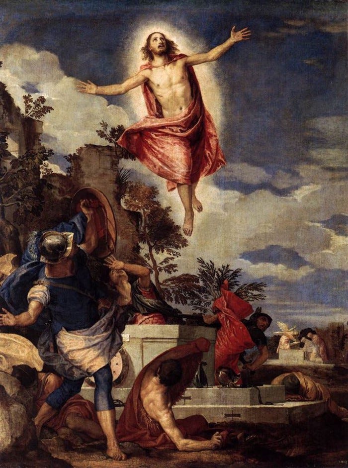 The Resurrection of Christ, 1570 — Paolo Veronese