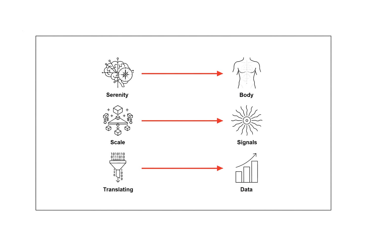 The Serenity Scale: Translating Body Signals Into Data