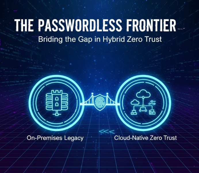 The Passwordless Frontier: Bridging the Gap in Hybrid Zero Trust
