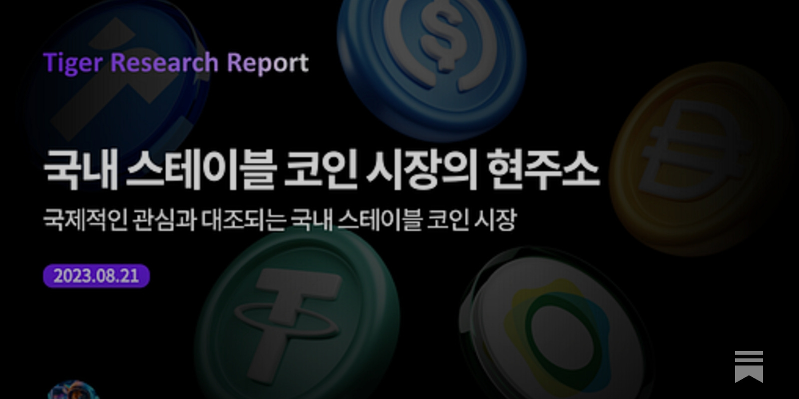 국내 스테이블 코인 시장의 현주소 - by Jay Jo - Tiger Research Reports
