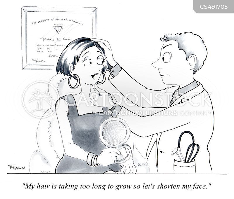 Beauty Obsessed Cartoons and Comics - funny pictures from CartoonStock