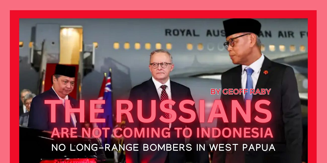The Russians are not coming to Indonesia