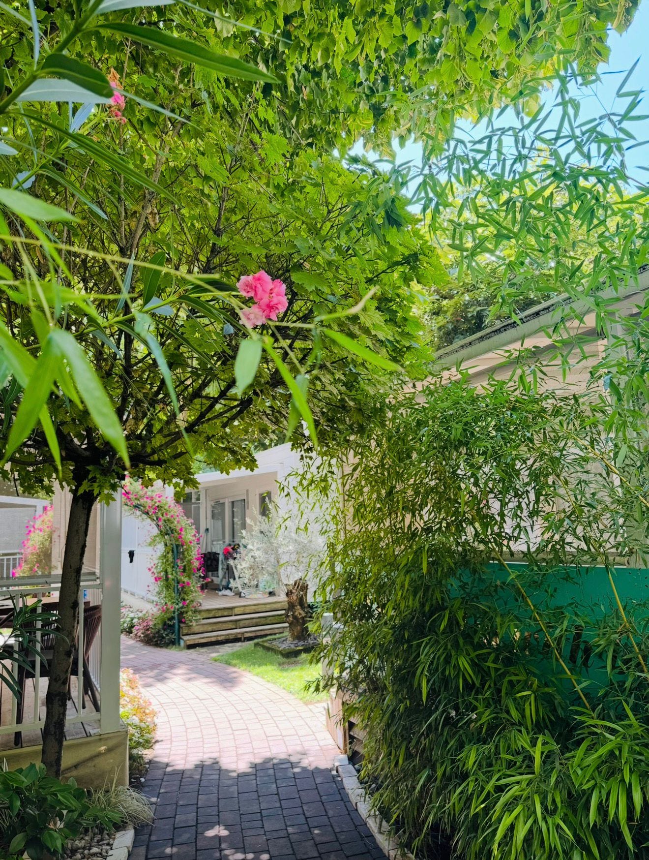 Luxury camp sentiero