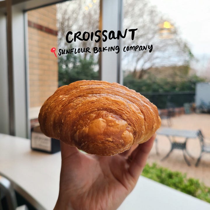 Sunflour Baking Company croissant