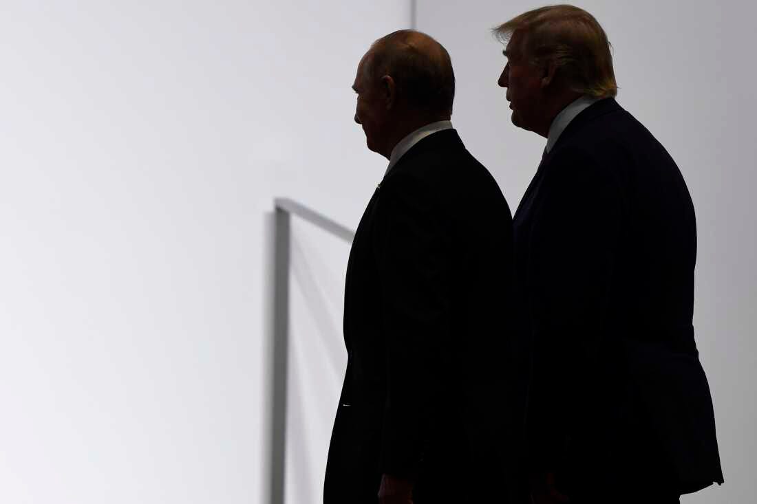 What Trump's alignment with Russia means for global order : NPR