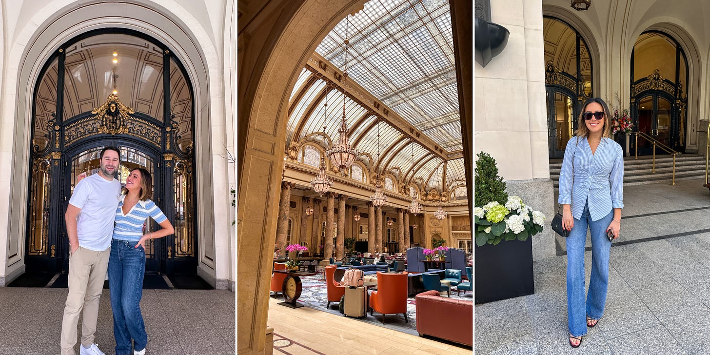 The Palace Hotel in San Francisco, California The Palace Hotel in San Francisco, California
