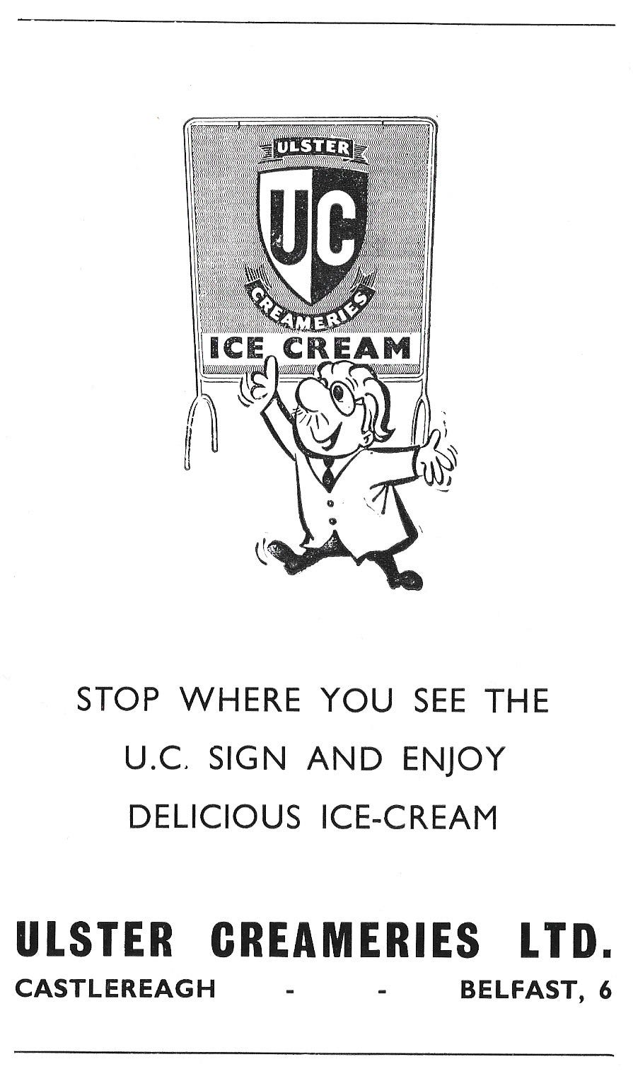 Adverts from the programme for the 1964 opening of the pavillion Adverts from the programme for the 1964 opening of the pavillion
