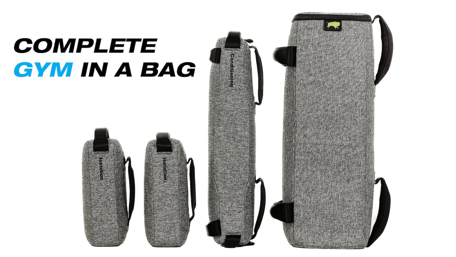 NEON BUFFALO | Complete Gym in a Bag — by Wild Gym® by Dan Vinson — Kickstarter NEON BUFFALO | Complete Gym in a Bag — by Wild Gym® by Dan Vinson — Kickstarter