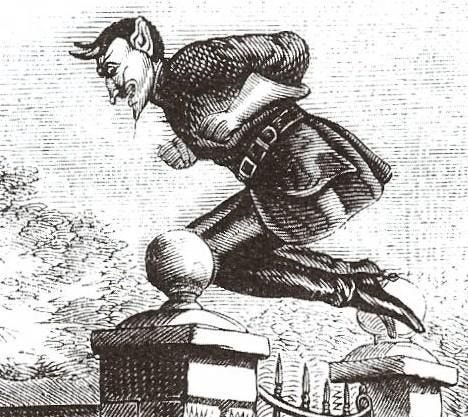 Meet Spring-Heeled Jack, the Leaping Devil That Terrorized Victorian  England - Atlas Obscura