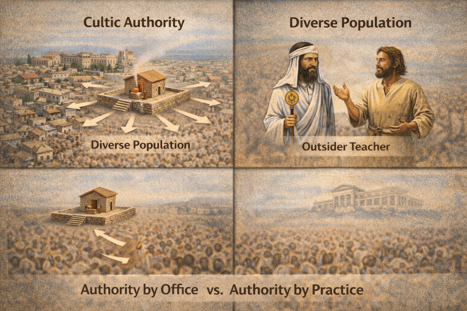 Temple Authority and Outsider Movements in the First Century
