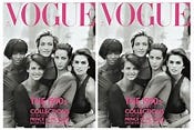 The Famous Faces From The 1990 Vogue Supermodel Cover - vrogue.co