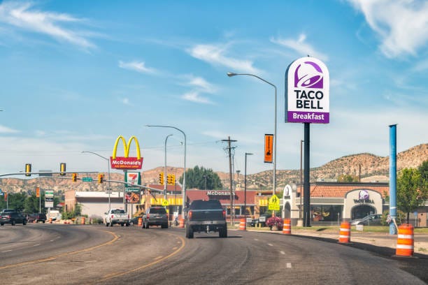 14,400+ Fast Food Restaurant Street Stock Photos, Pictures & Royalty-Free  Images - iStock