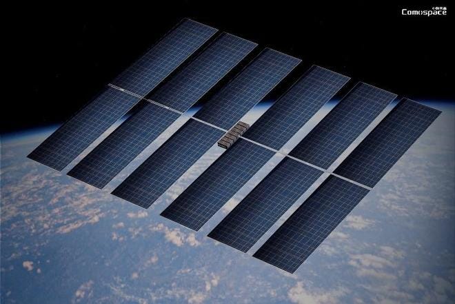 “天算计划”太空超算节点示意图 “天算计划”太空超算节点示意图