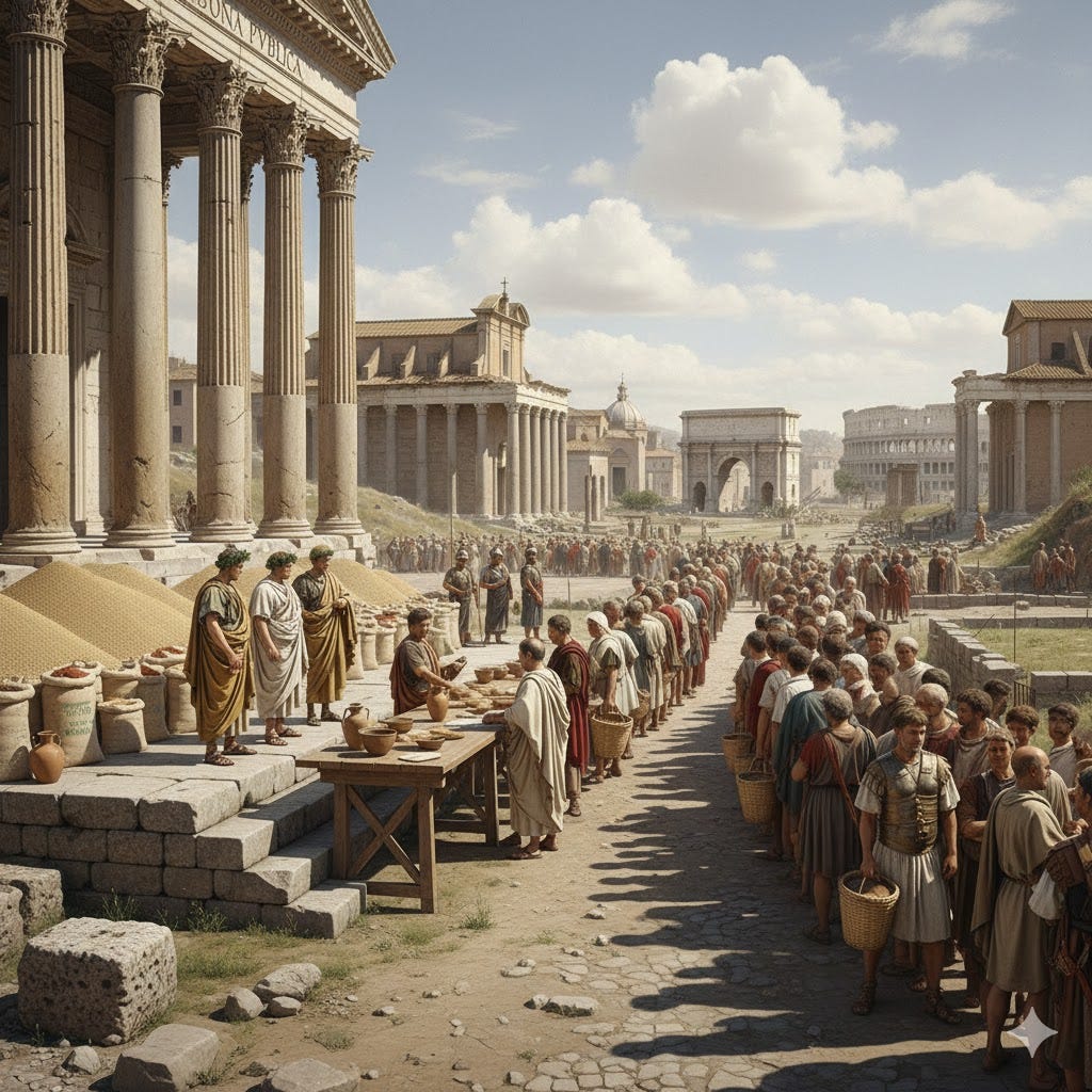 Government Dependency — Age of Bread and Circuses. Are we on the verge of following another great civilization to ruin?