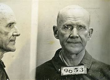 Image result for eugene debs in jail with crucifix