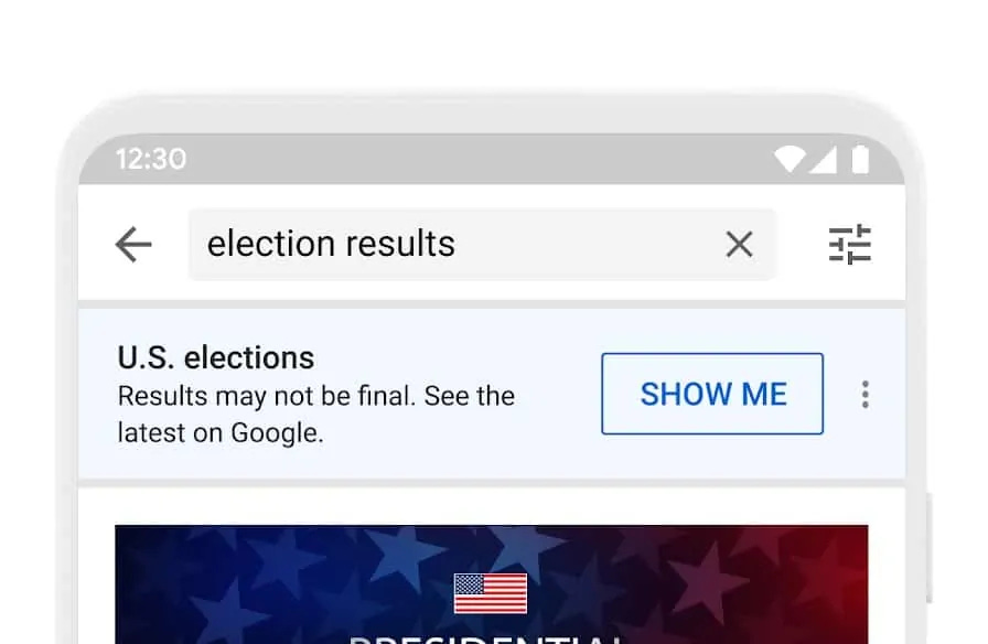 YouTube election results 2