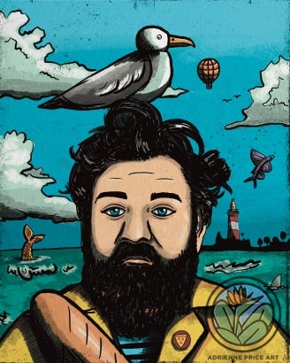 Take my bread and you'll swim with the fishes by Adrienne Price