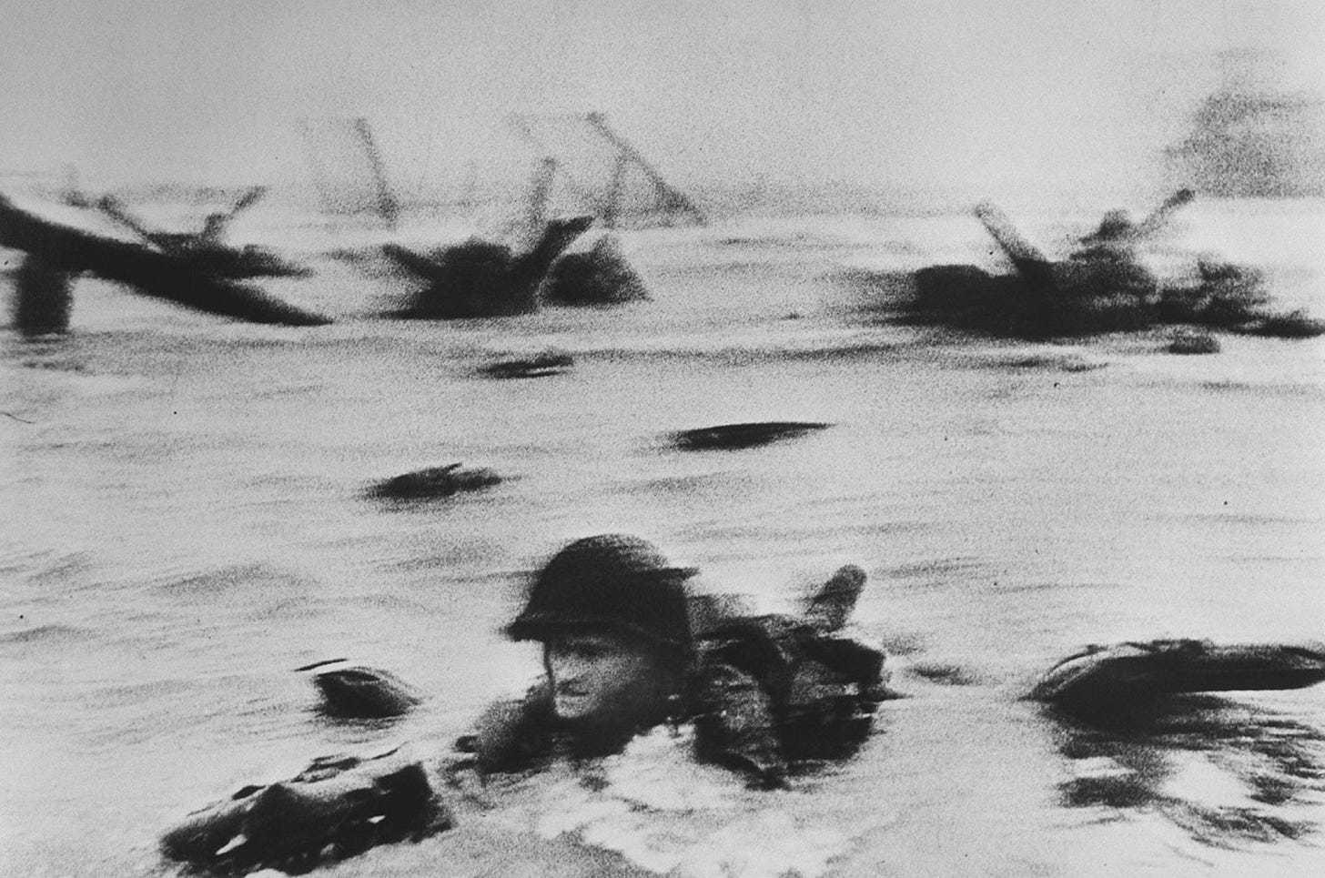 Omaha Beach during the D-Day landings. Normandy, France. June 6th, 1944. |  Magnum Photos Store