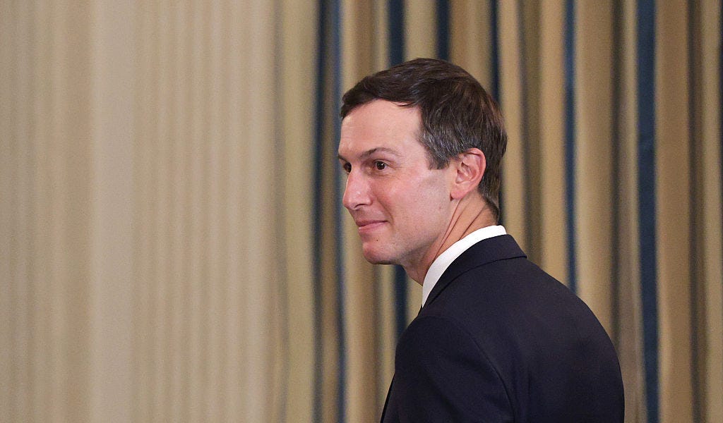 Jared Kushner’s double life – by Judd Legum Jared Kushner’s double life – by Judd Legum