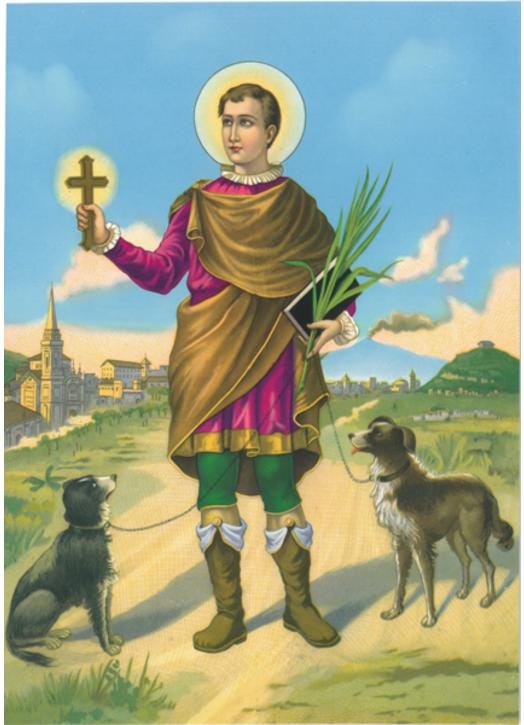 Icon of Saint Vitus or Guy, martyr - Sale of religious icons - Christian  shop