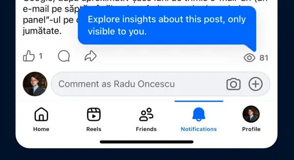 Facebook post views Facebook post views