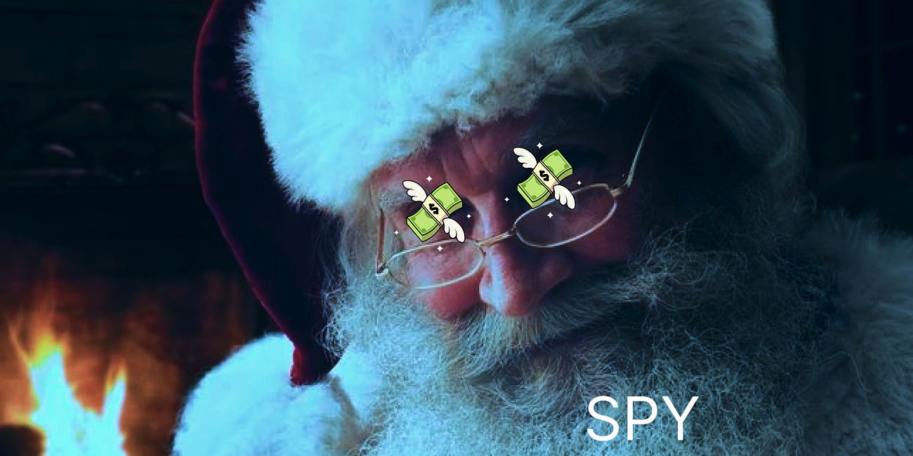 High Probability Trades before the Christmas Rally