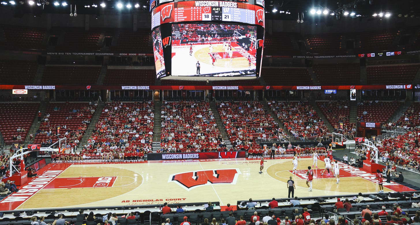 The Kohl Center: Home of the Wisconsin Badgers basketball team