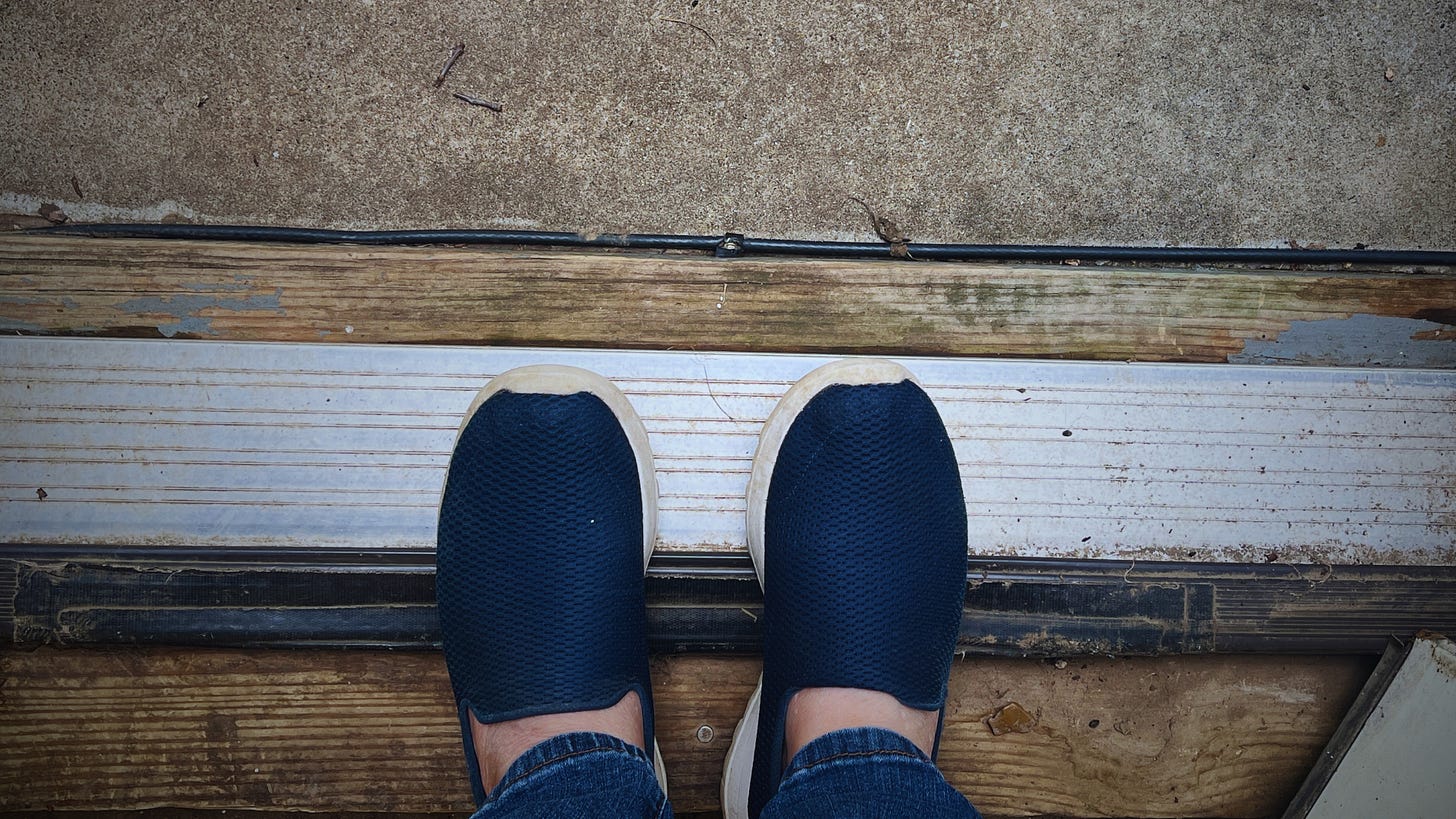 at autumn's threshold