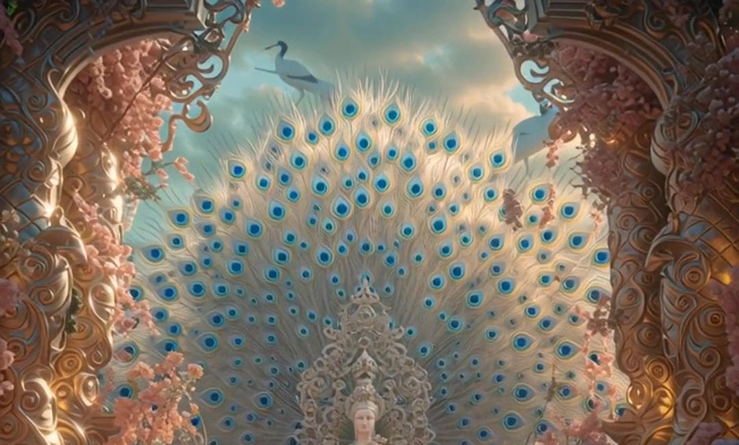 🐉 ⛩️ Dragon Priestess Temple, the Dinosaur Mystery 🦕🔍 and Swans as Architecture for our Souls 🦢🏛️—a personal creation myth