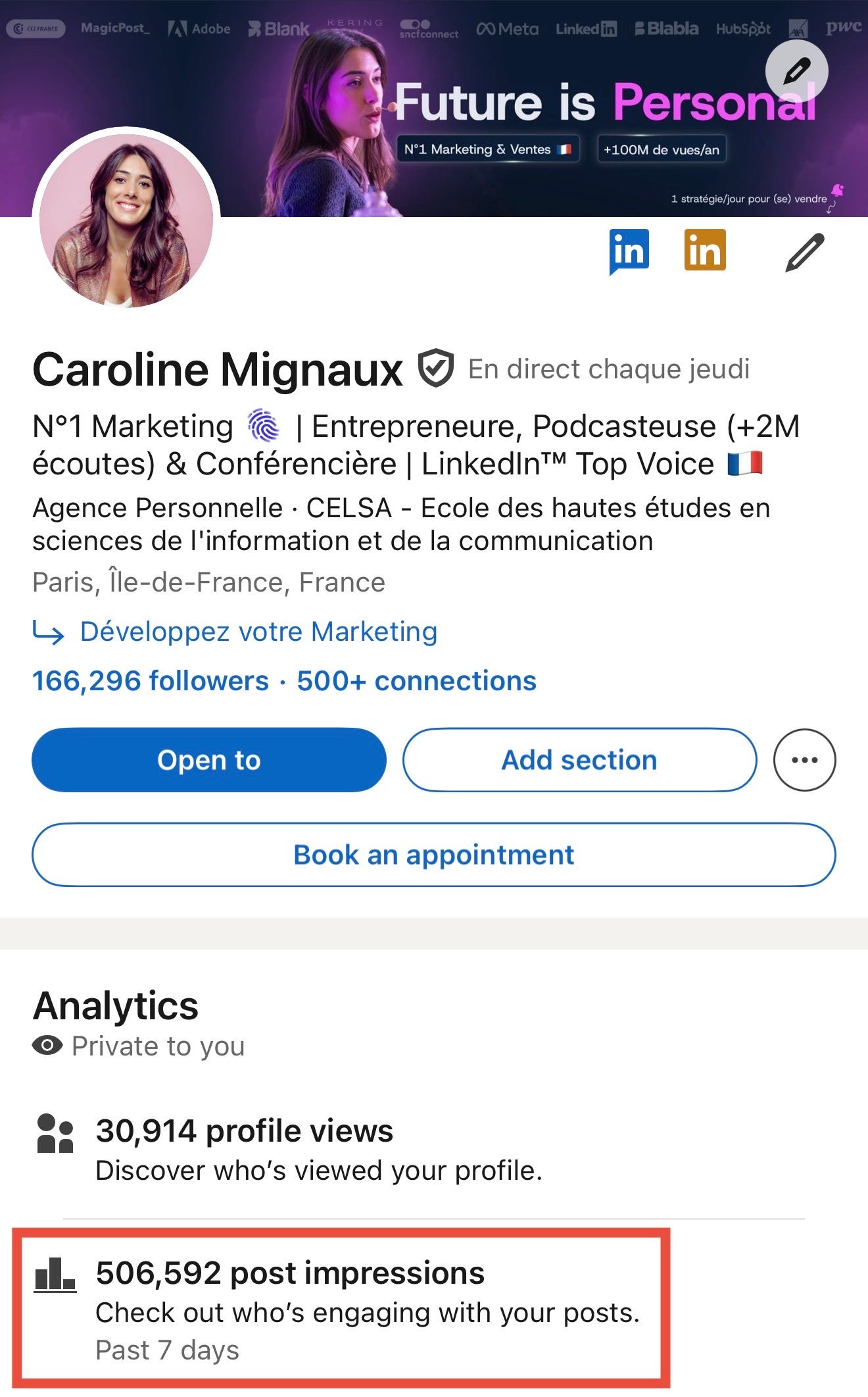 LinkedIn vs. 2026 - by Caroline Mignaux - Bankable!