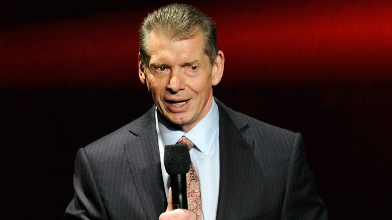 Vince McMahon speaking