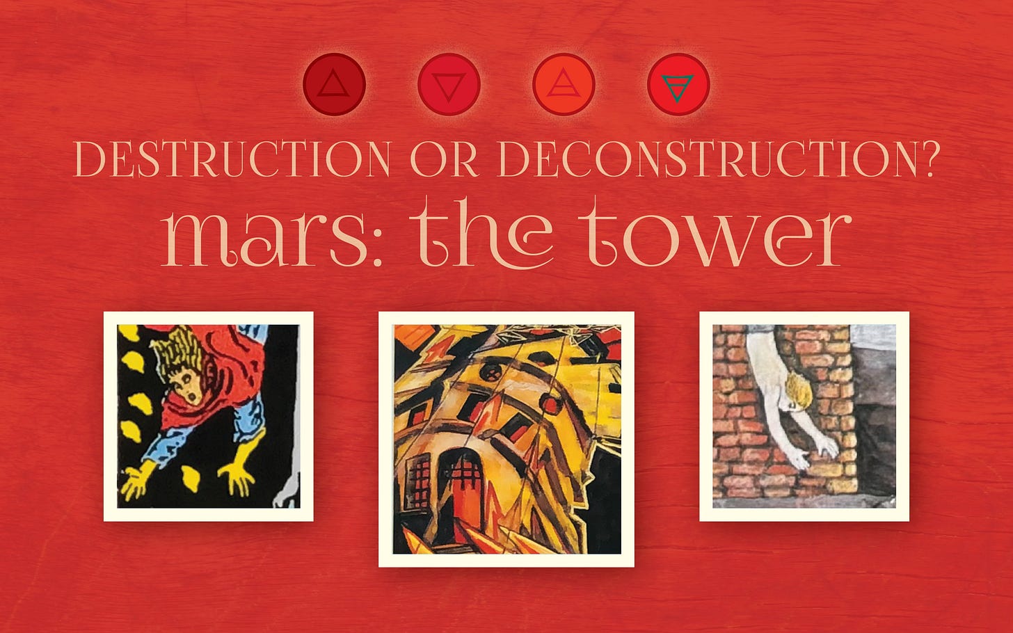 Mars: The Tower, Destruction or Deconstruction?