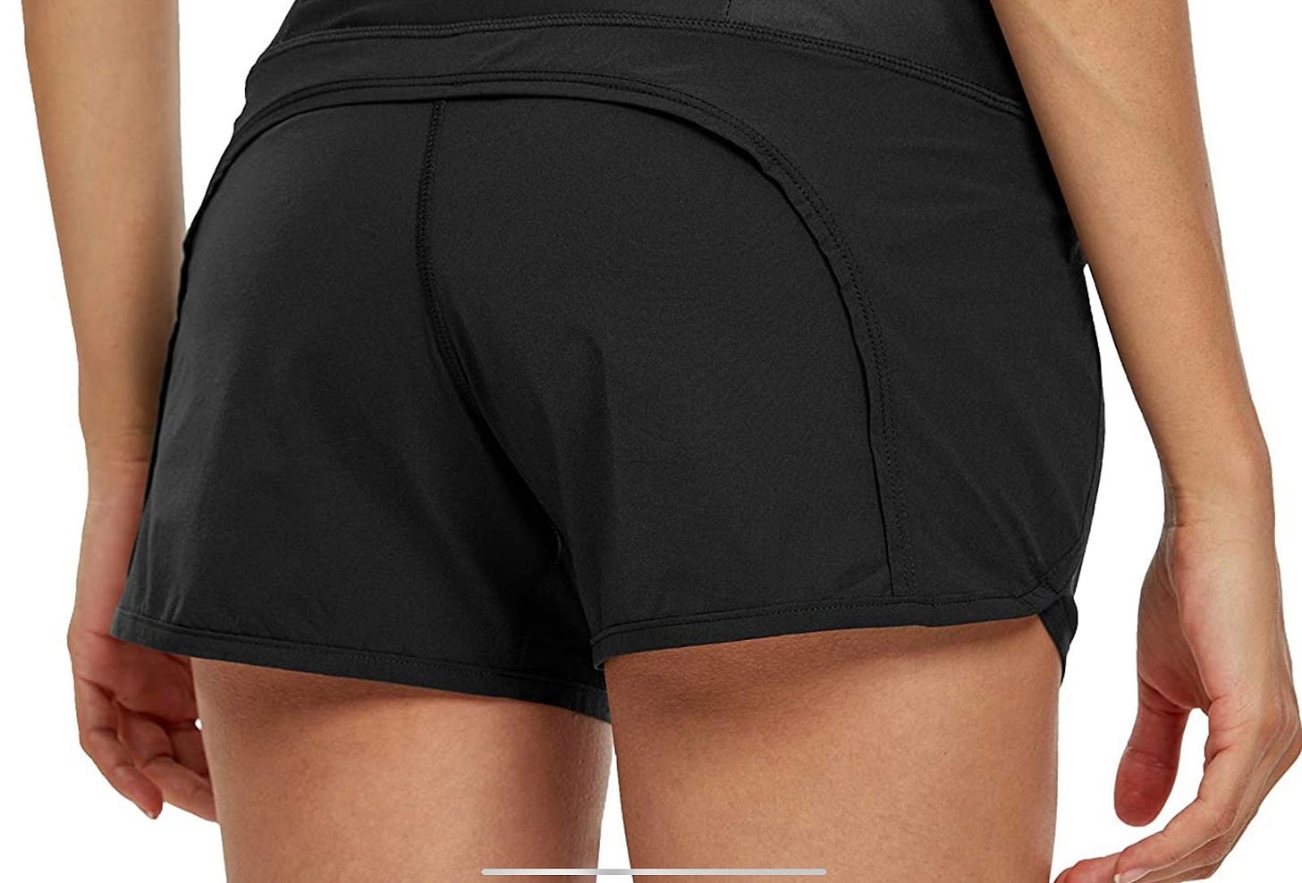 A photo of a person wearing shorts.