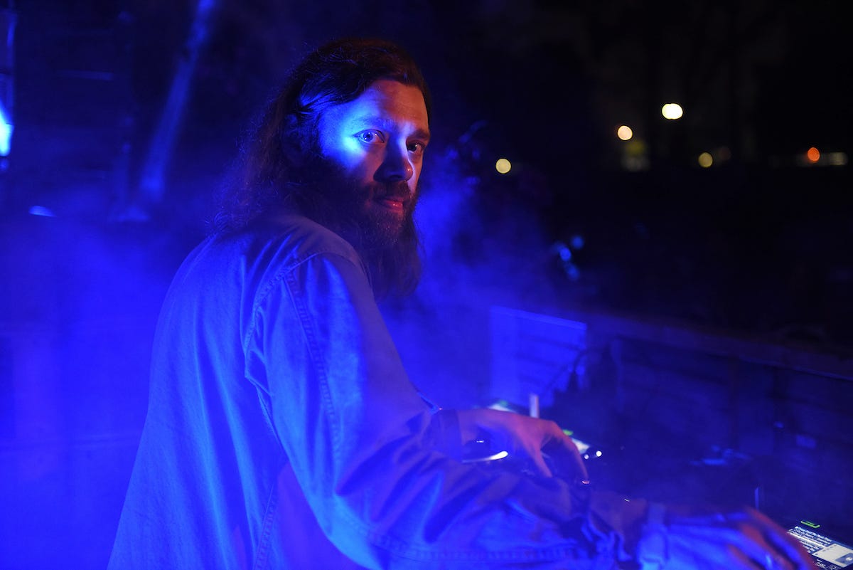 Gerd Janson at Woods Stage by Jesse Fulton for FYF Fest