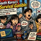 South Korea’s Survival Gamble: When a Young Generation Stops Believing in Hard Work and Goes All In