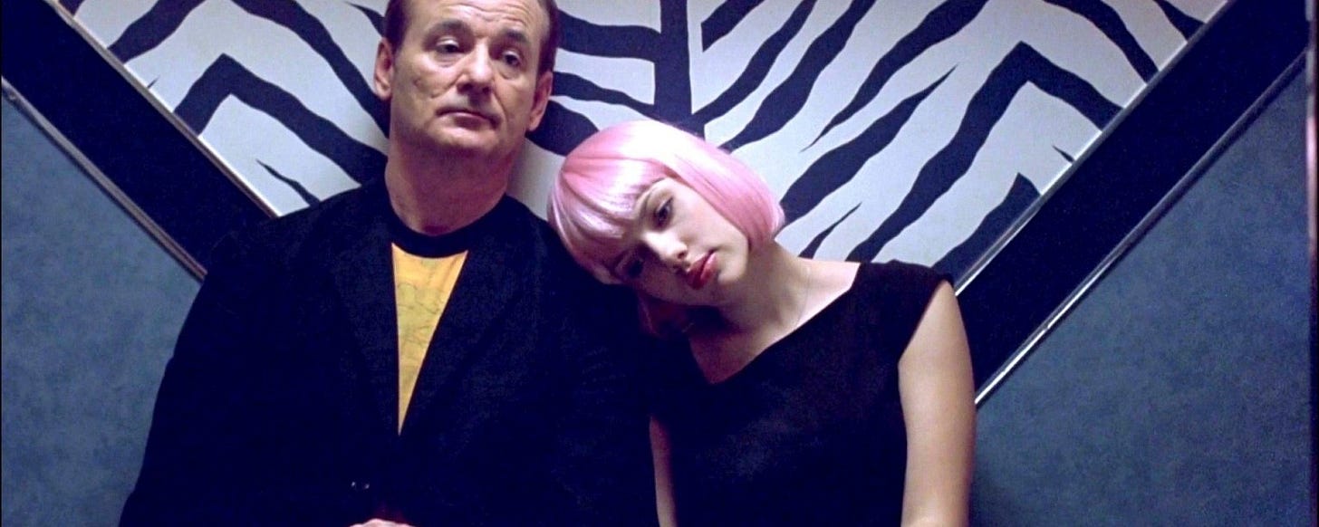 El soundtrack de Lost In Translation me hace llorar por todos esos extraños  a los que no les quise dar mi número