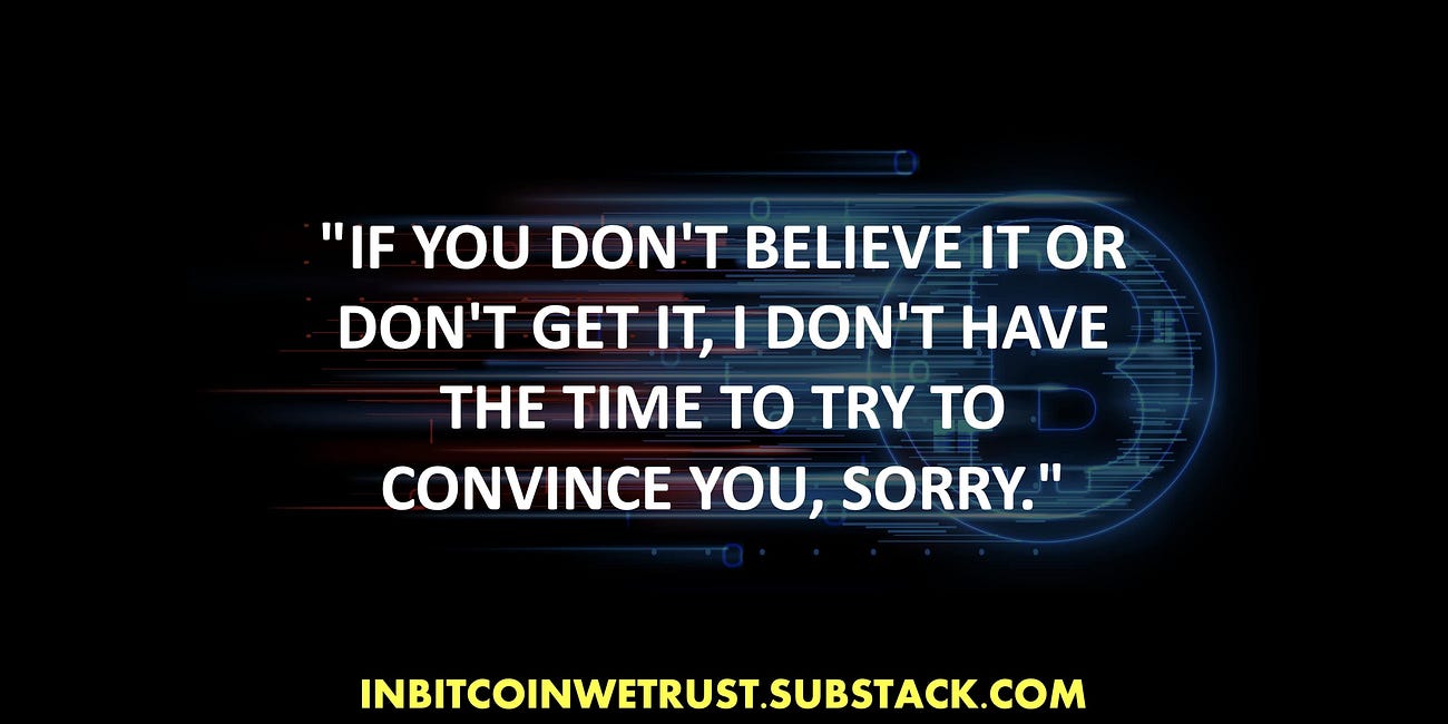 Sorry, I’m Not the Right Person If You’re Looking for Someone to Convince You to Buy Bitcoin.