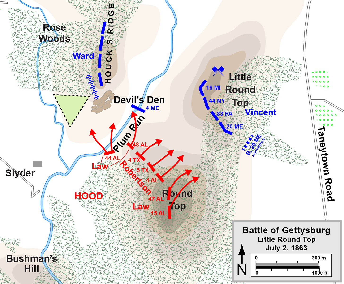 Little Round Top | Military Wiki | Fandom
