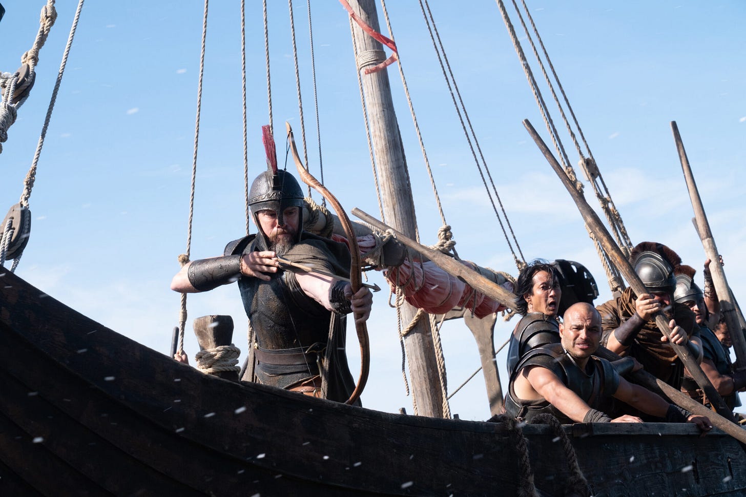 Matt Damon as Odysseus in The Odyssey. ©Universal Pictures Matt Damon as Odysseus in The Odyssey. ©Universal Pictures