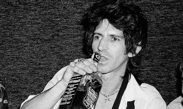 Keith Richards gives up drinking (almost), saying 'I got fed up with it' | Keith  Richards | The Guardian