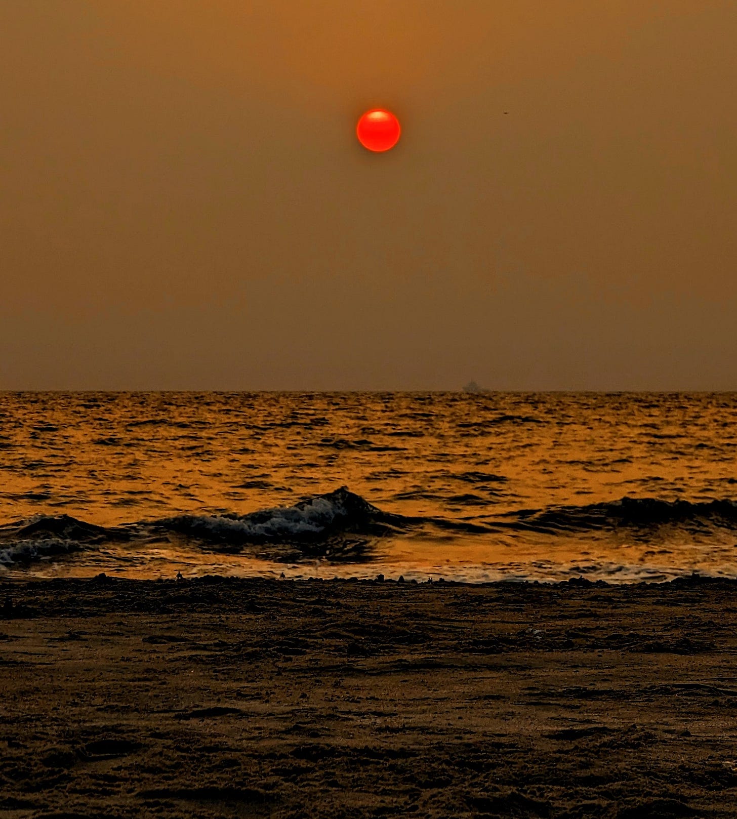 Sunset at Elamkunnapuzha Beach, Kochi