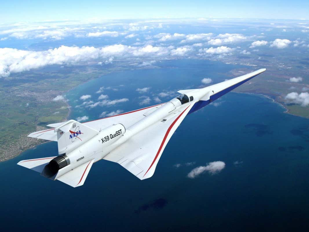 NASA's X-59 plane will try to quietly break the speed of sound in 2023 |  New Scientist
